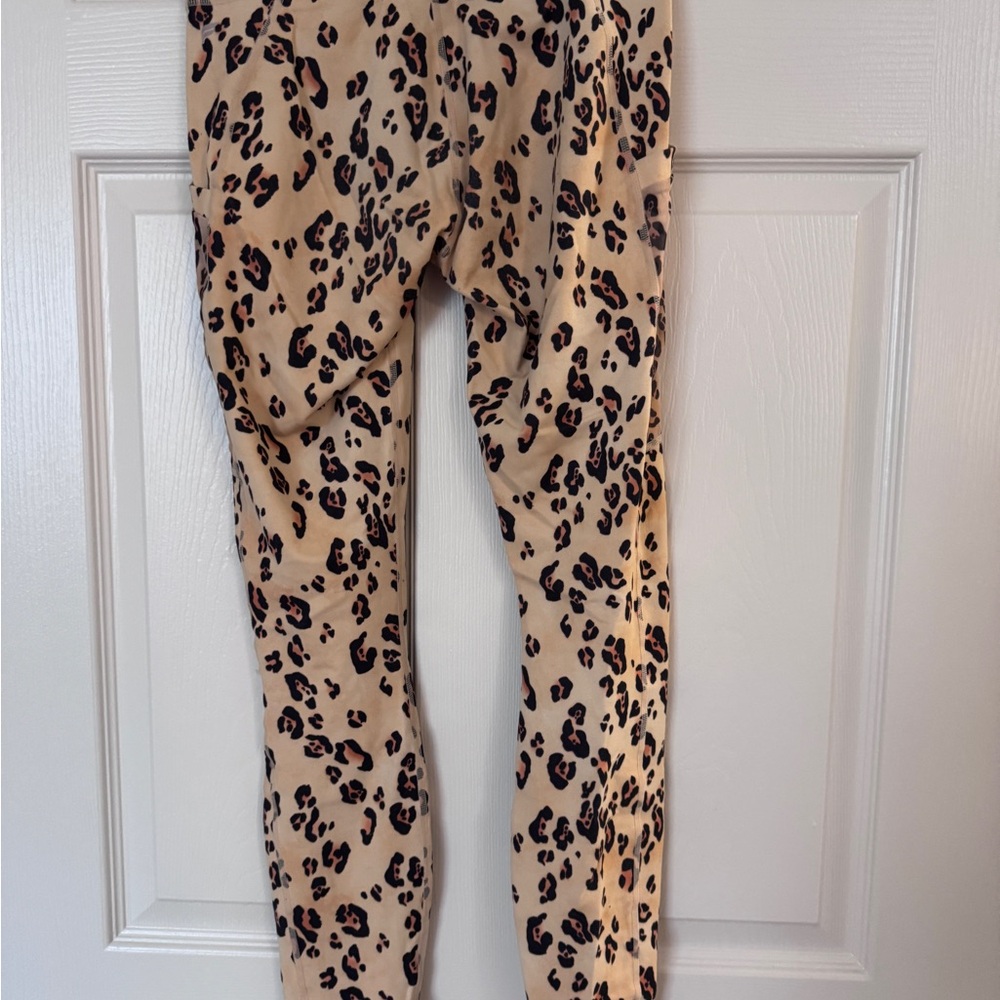 Fabletics Leopard Print Leggings - XS